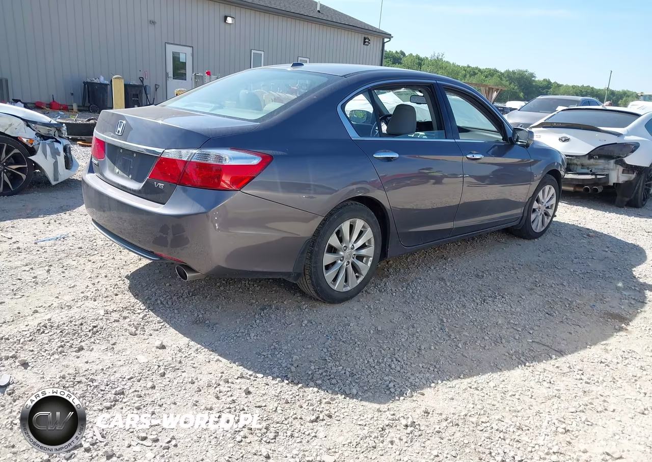 2013 Honda Accord Ex-L V-6 VIN:1HGCR3F84DA006001 - 4