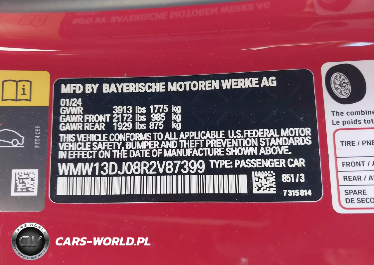2024 Mini Se Hardtop Cooper VIN:WMW13DJ08R2V87399 - 9