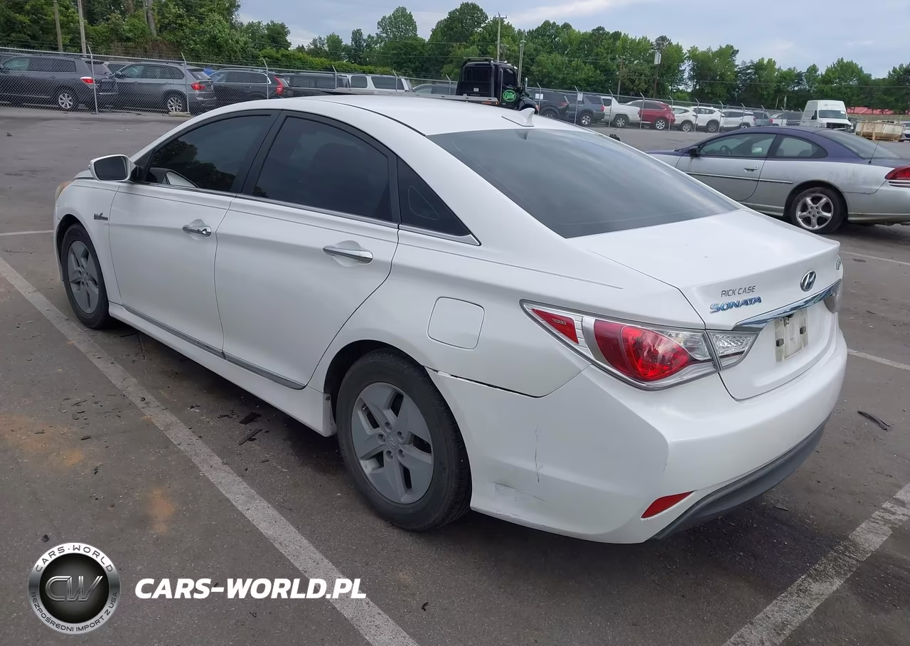 2011 Hyundai Sonata Hybrid VIN:KMHEC4A44BA004227 - 3