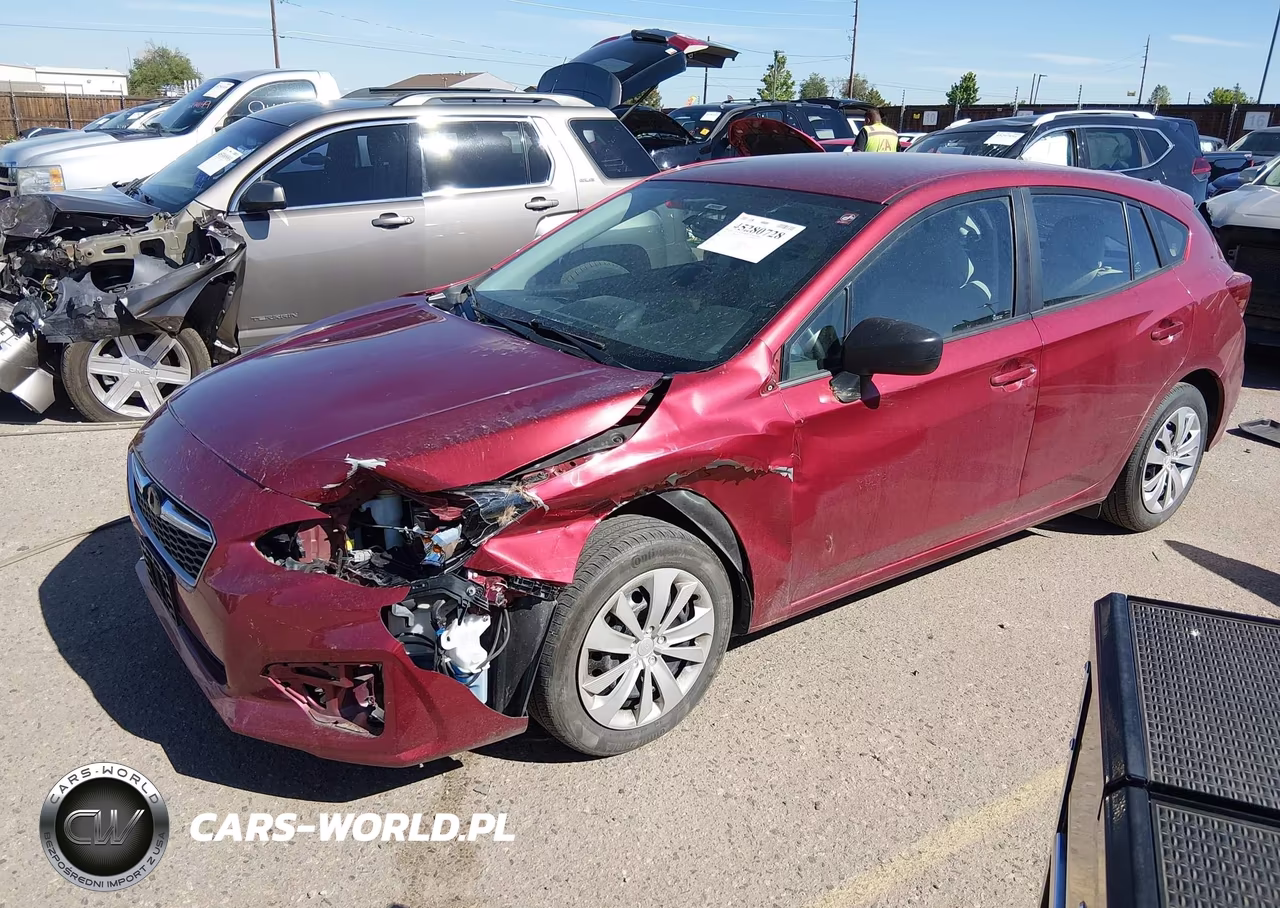 2019 Subaru Impreza 2.0I VIN:4S3GTAA67K3728365 - 2