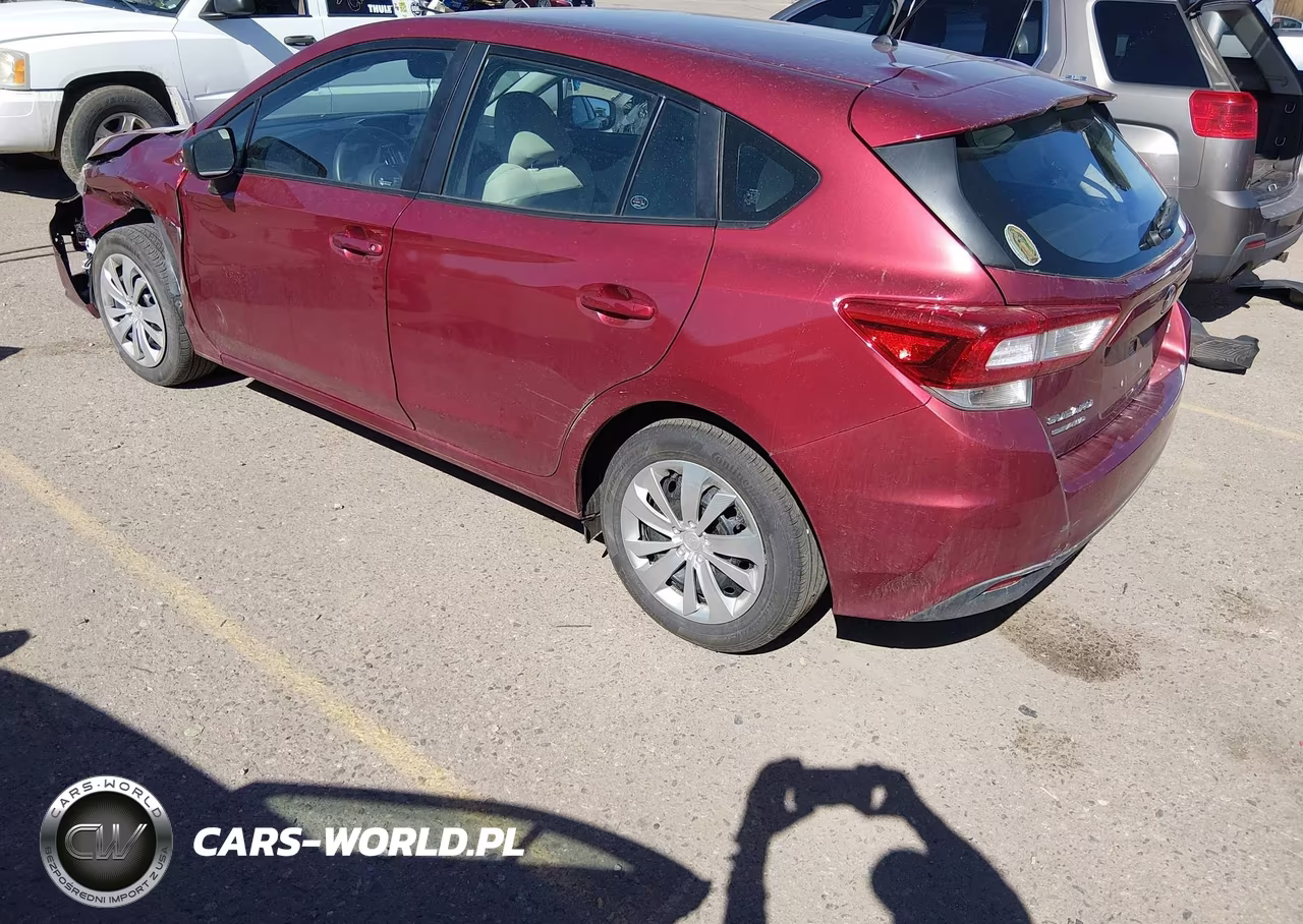 2019 Subaru Impreza 2.0I VIN:4S3GTAA67K3728365 - 3