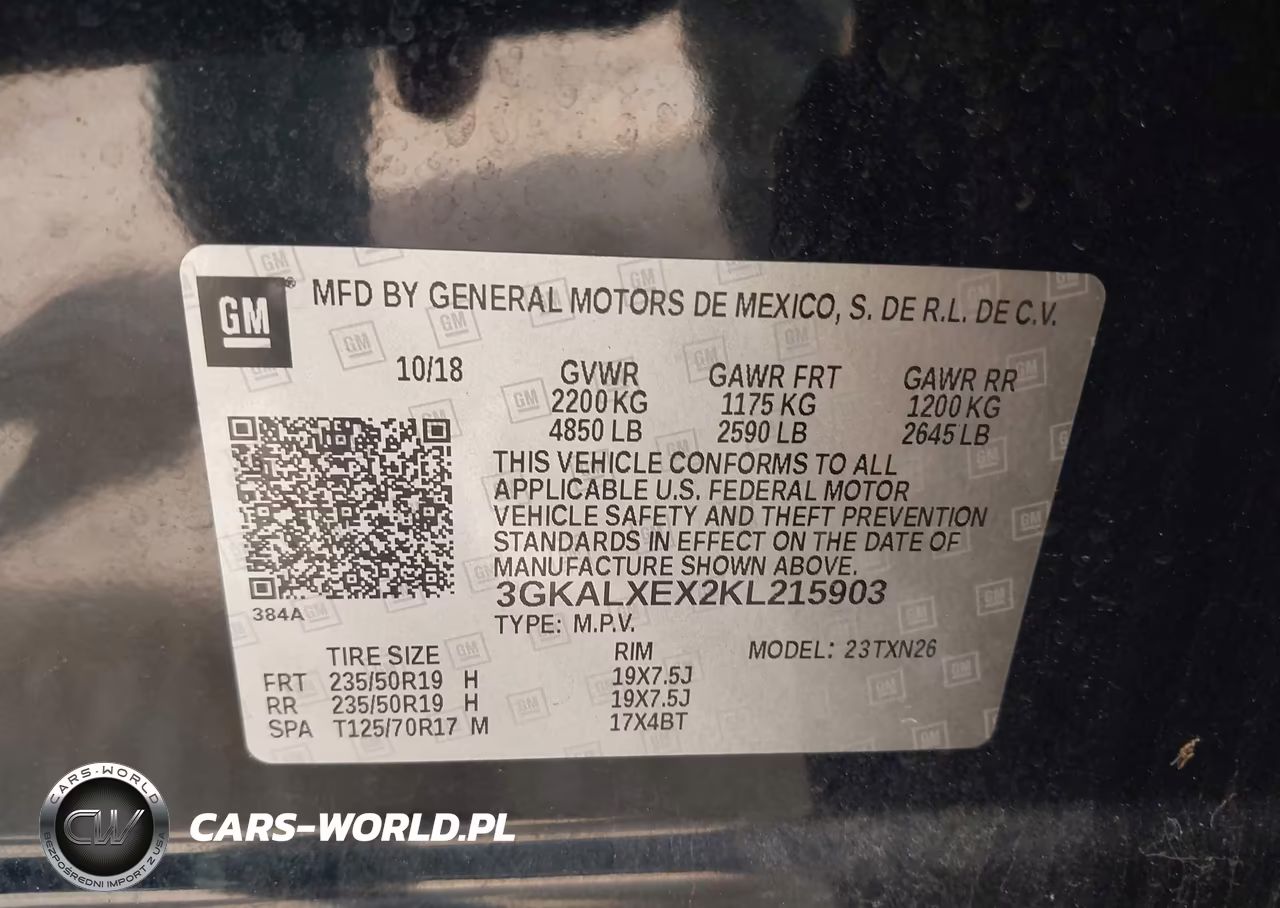 2019 GMC Terrain Denali VIN:3GKALXEX2KL215903 - 9