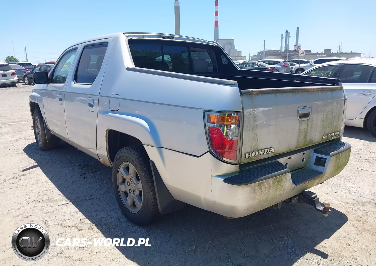 2007 Honda Ridgeline Rtx VIN:2HJYK16317H529088 - 3