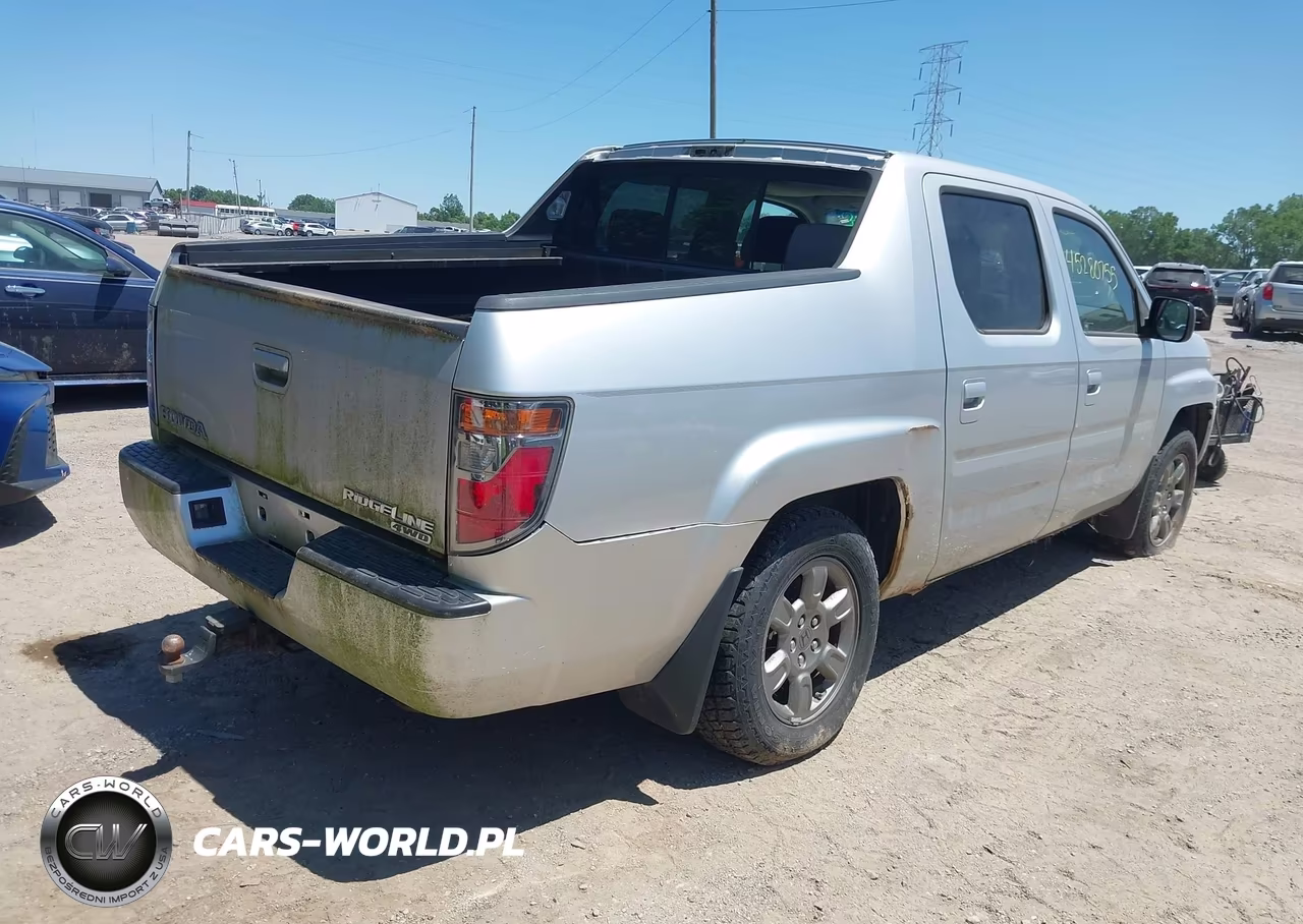 2007 Honda Ridgeline Rtx VIN:2HJYK16317H529088 - 4