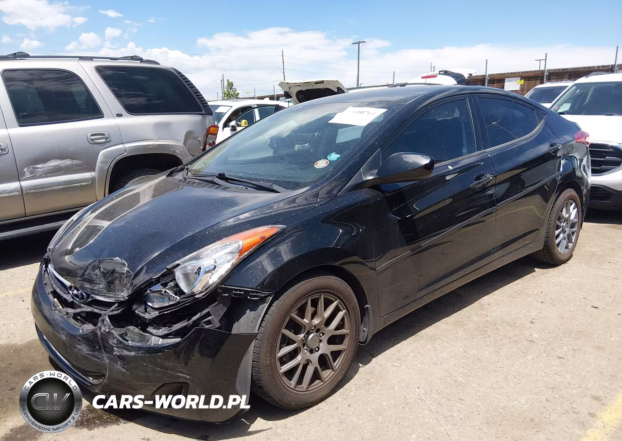 2013 Hyundai Elantra Gls VIN:5NPDH4AE1DH225516 - 2