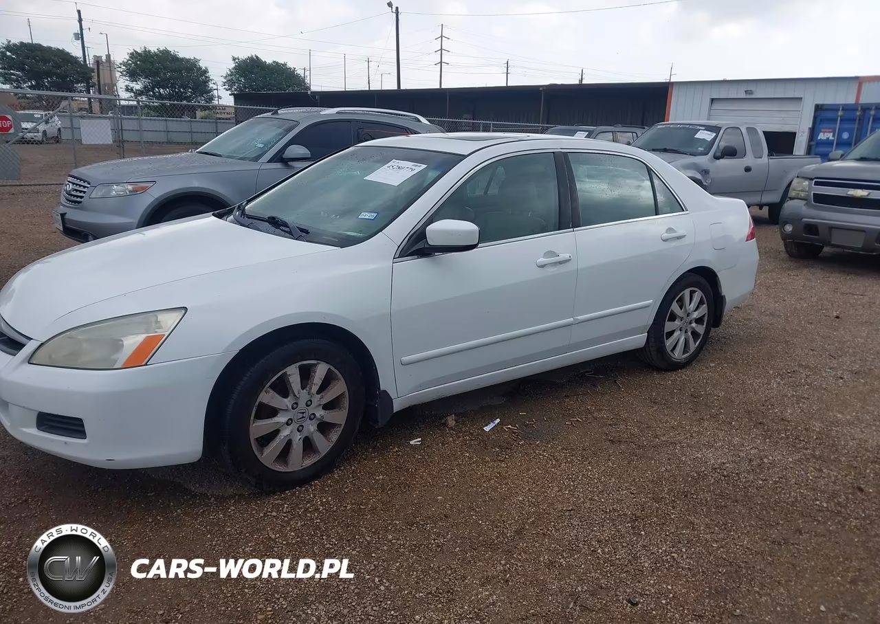 2007 Honda Accord 3.0 Ex VIN:1HGCM66577A101677 - 2