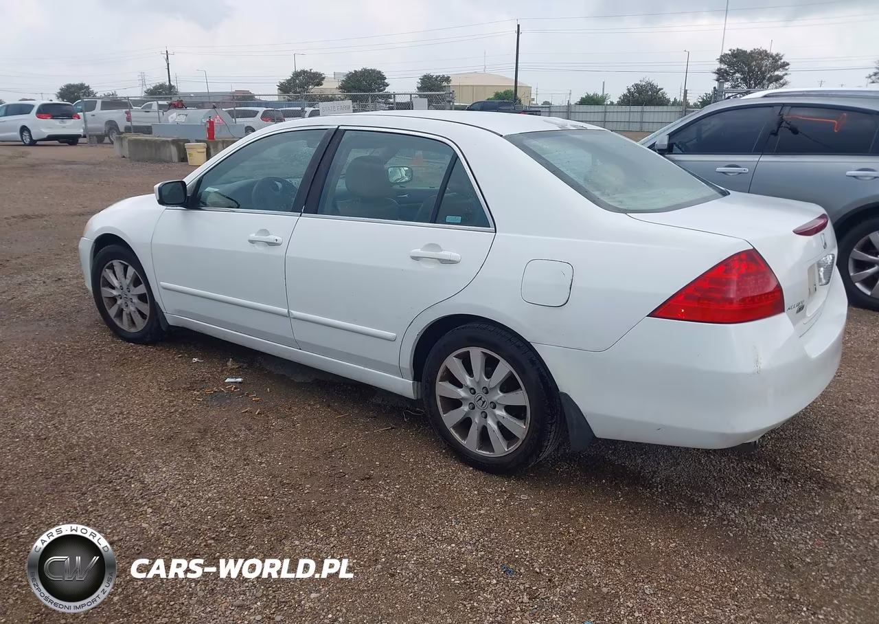 2007 Honda Accord 3.0 Ex VIN:1HGCM66577A101677 - 3