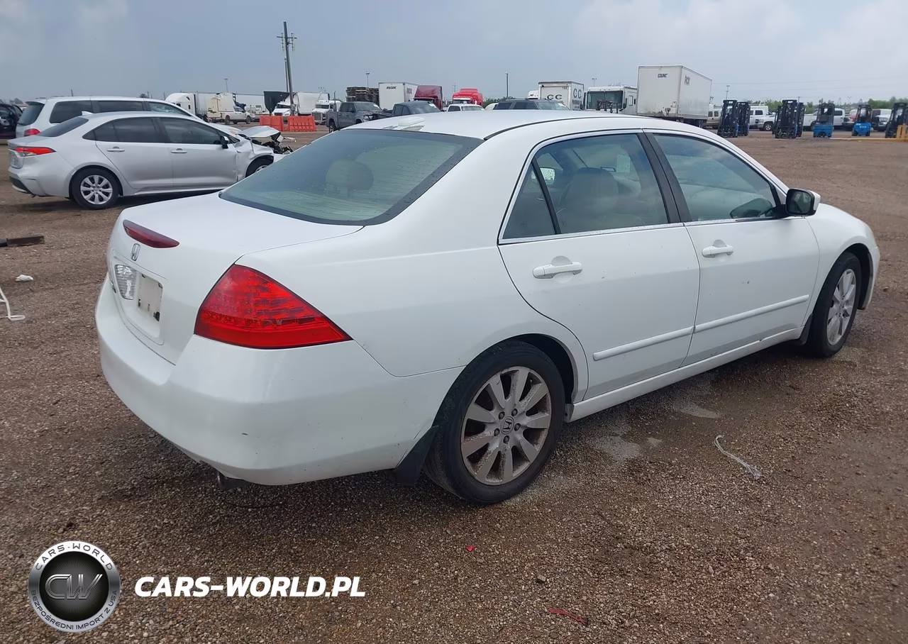 2007 Honda Accord 3.0 Ex VIN:1HGCM66577A101677 - 4