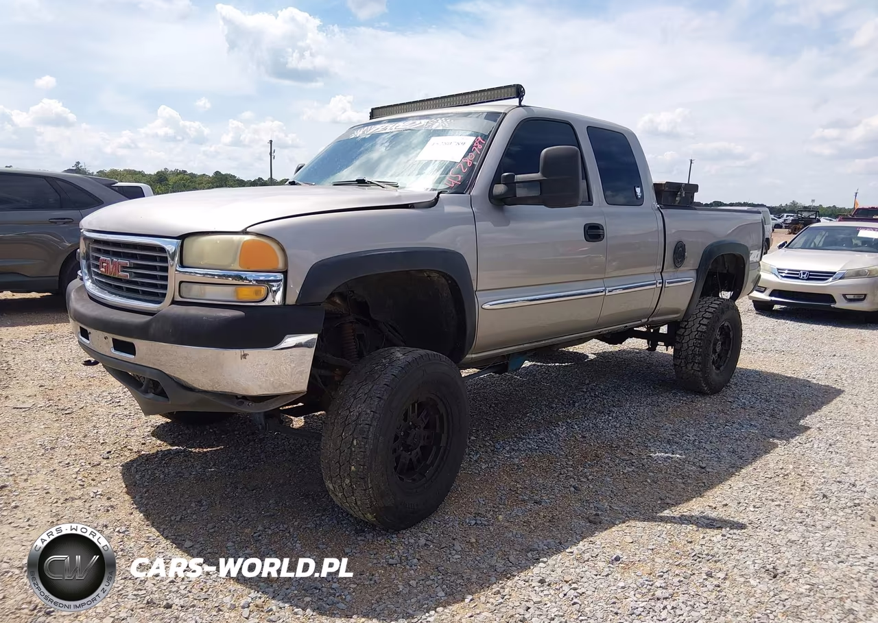 2002 GMC Sierra 1500 Sle VIN:2GTEK19VX21377334 - 2