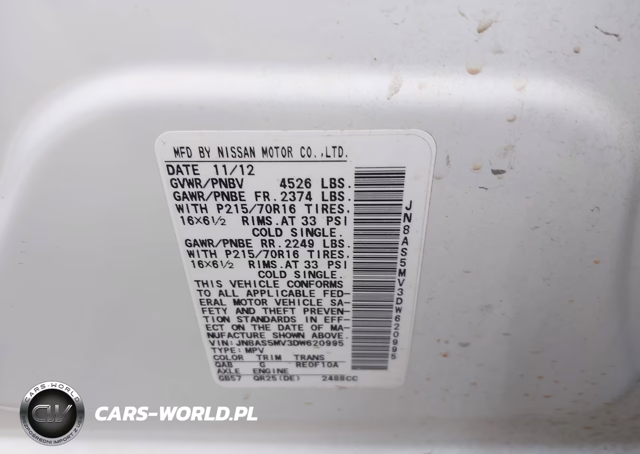 2013 Nissan Rogue S VIN:JN8AS5MV3DW620995 - 9