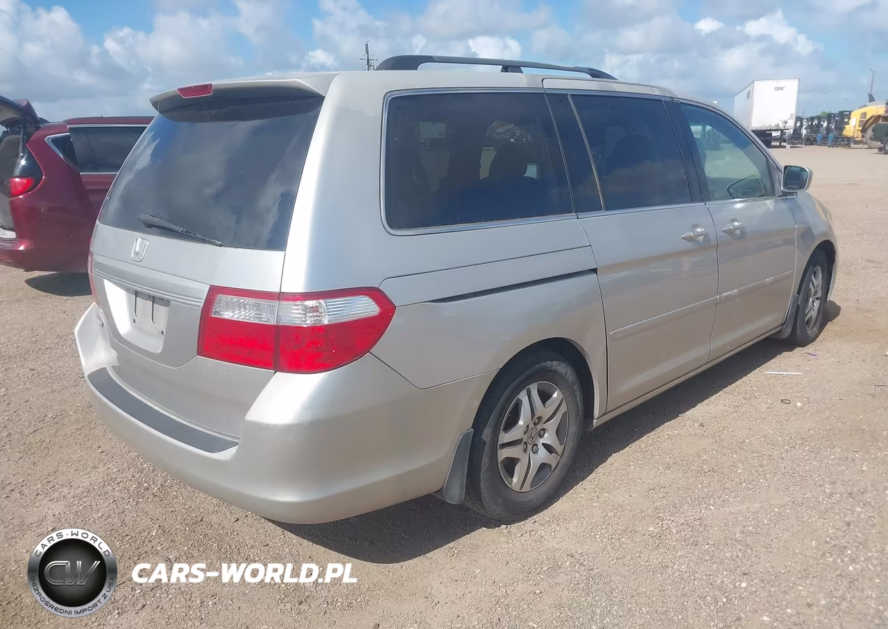 2007 Honda Odyssey Ex-L VIN:5FNRL38637B410182 - 4