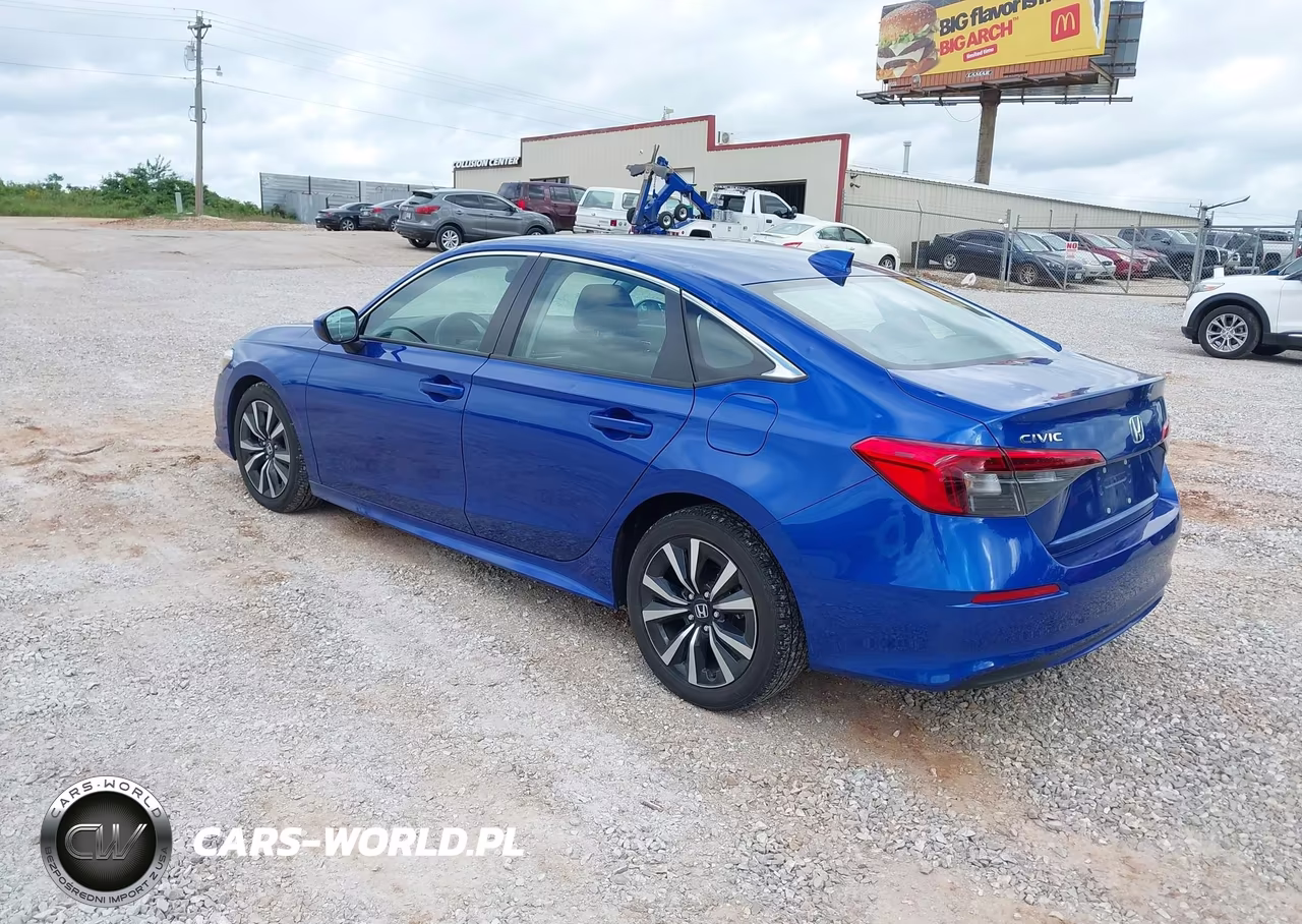 2024 Honda Civic Ex VIN:2HGFE1F79RH335385 - 3