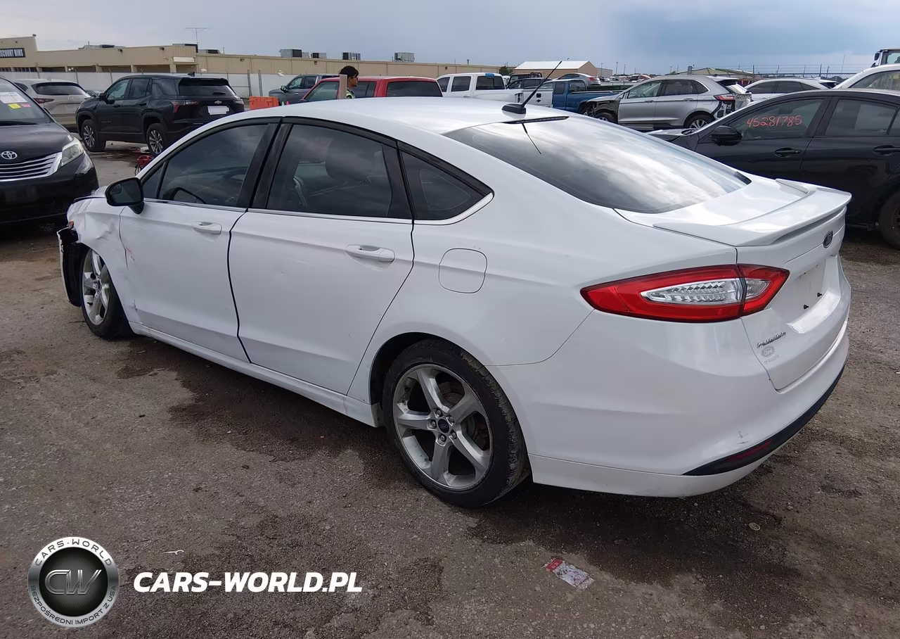 2016 Ford Fusion S VIN:3FA6P0G71GR239355 - 3