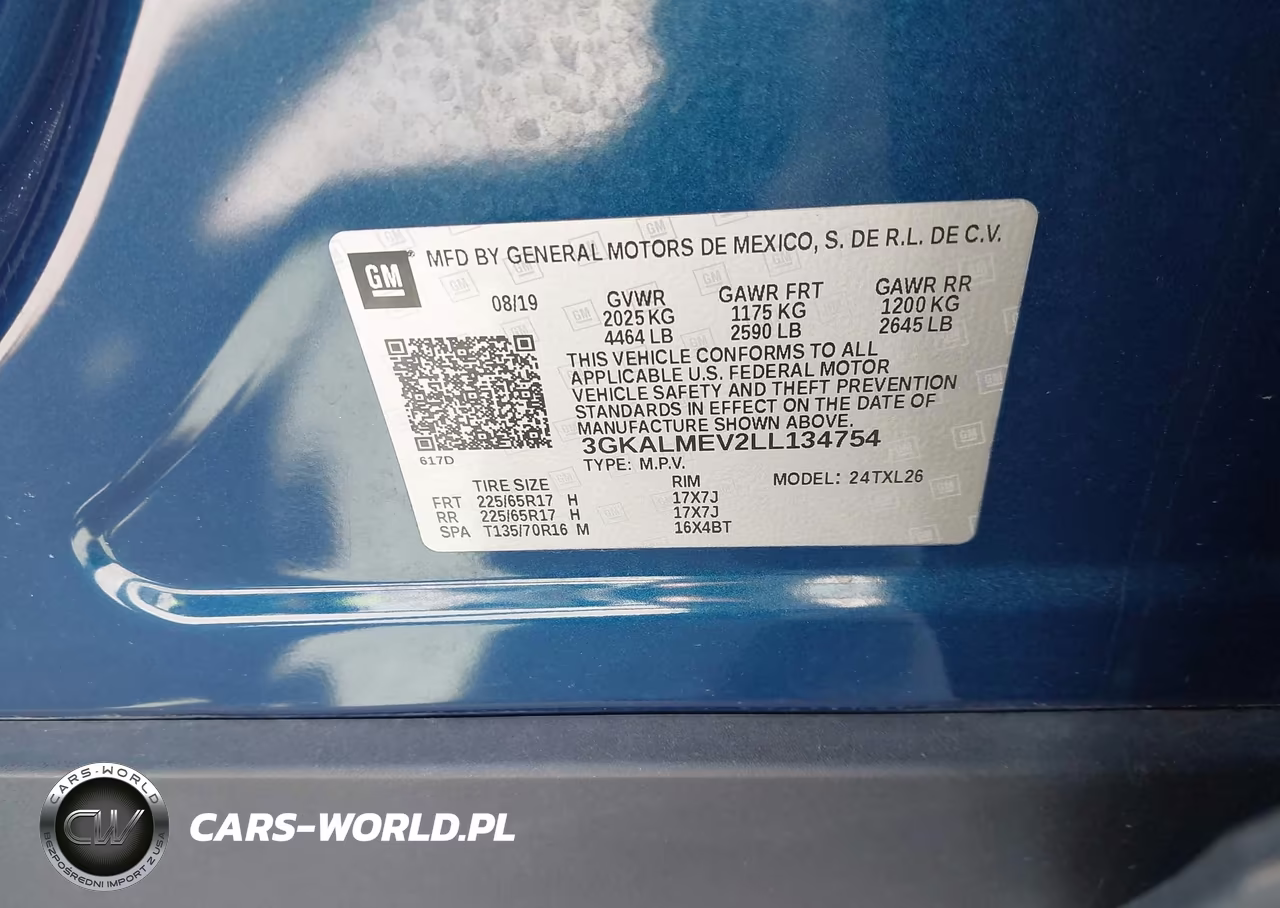 2020 GMC Terrain Fwd Sle VIN:3GKALMEV2LL134754 - 9