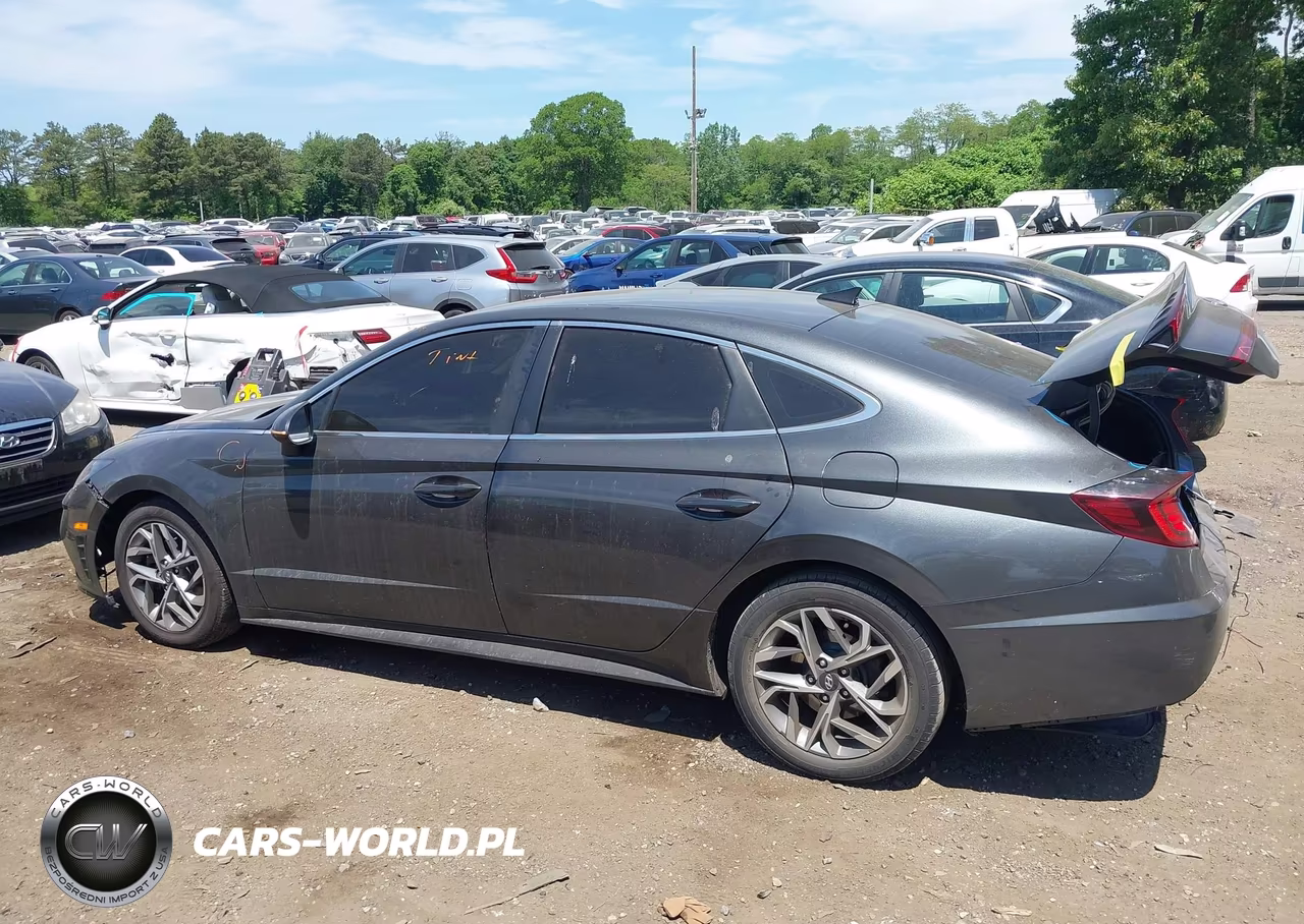 2021 Hyundai Sonata Sel VIN:5NPEL4JA6MH065696 - 14