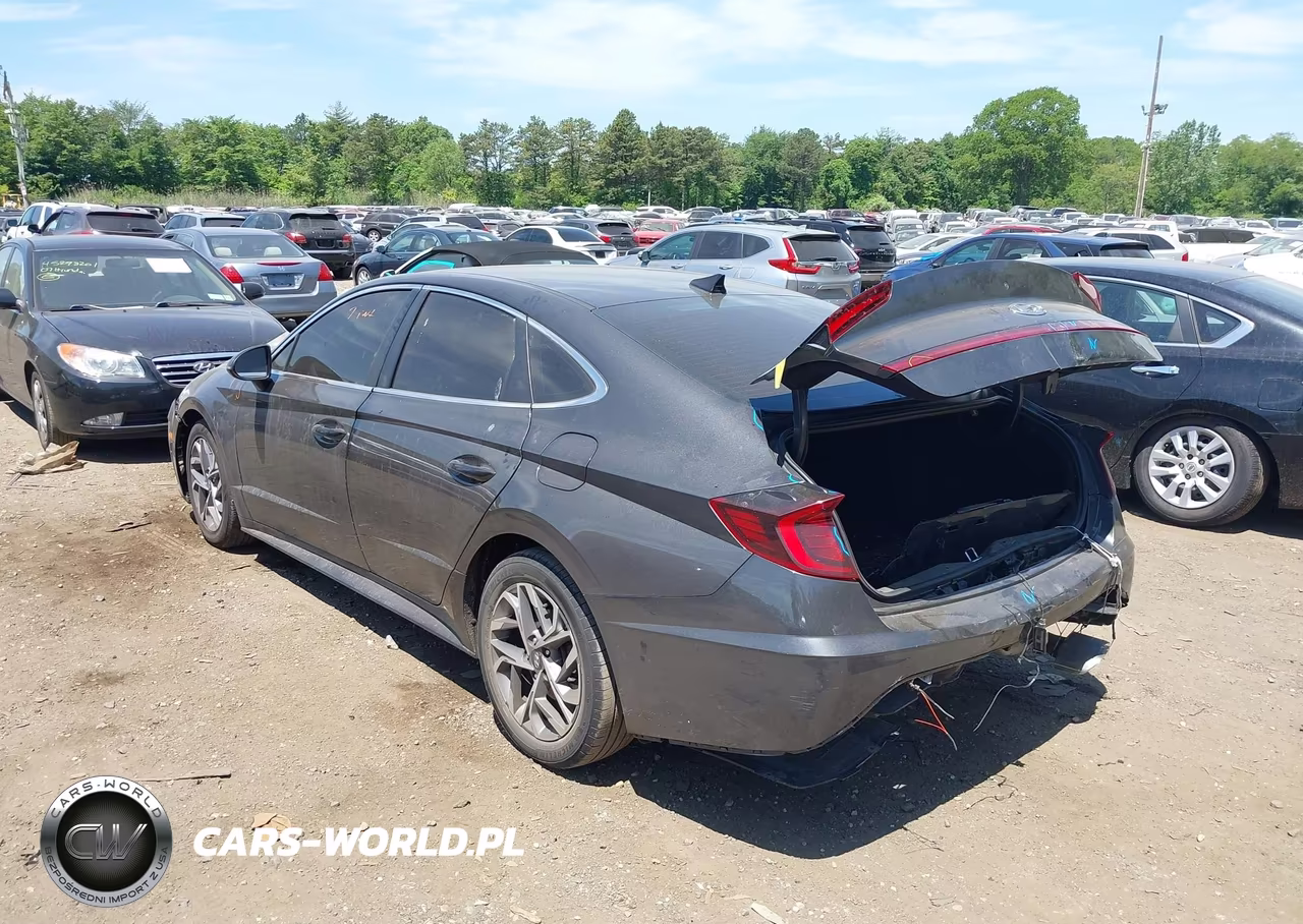 2021 Hyundai Sonata Sel VIN:5NPEL4JA6MH065696 - 3