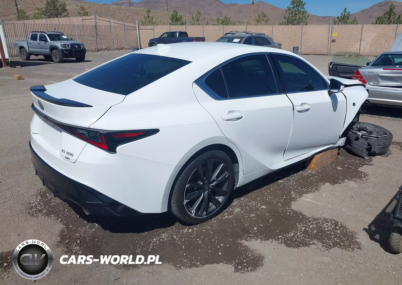 2024 Lexus Is 300 F Sport Design VIN:JTHB81F25R5053176 - 4