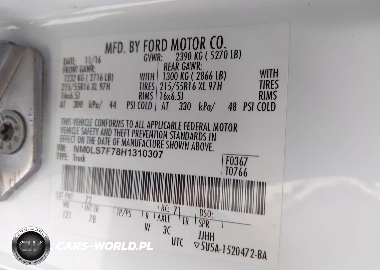 2017 Ford Transit Connect Xlt VIN:NM0LS7F78H1310307 - 9