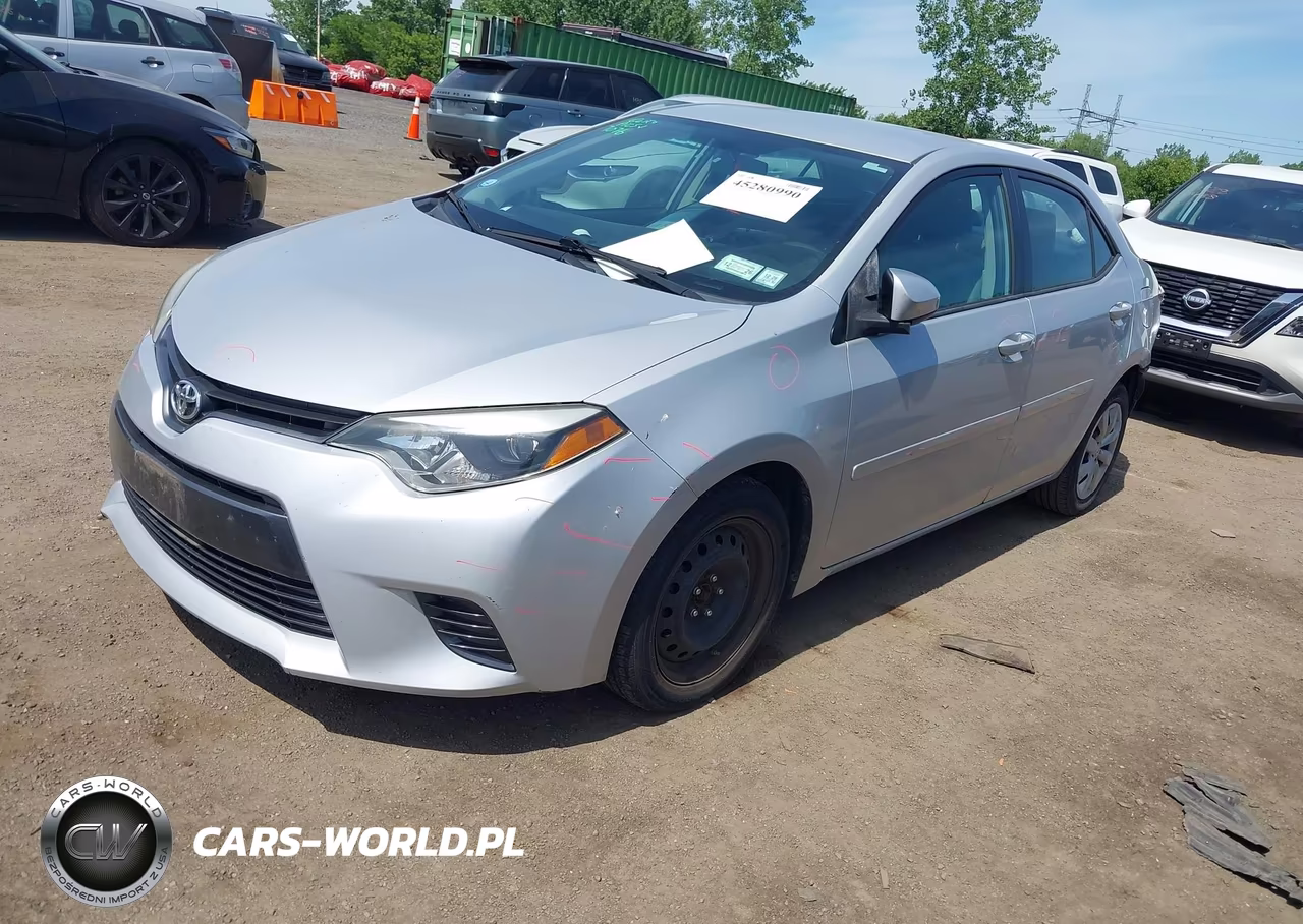 2016 Toyota Corolla Le VIN:2T1BURHE3GC637076 - 2
