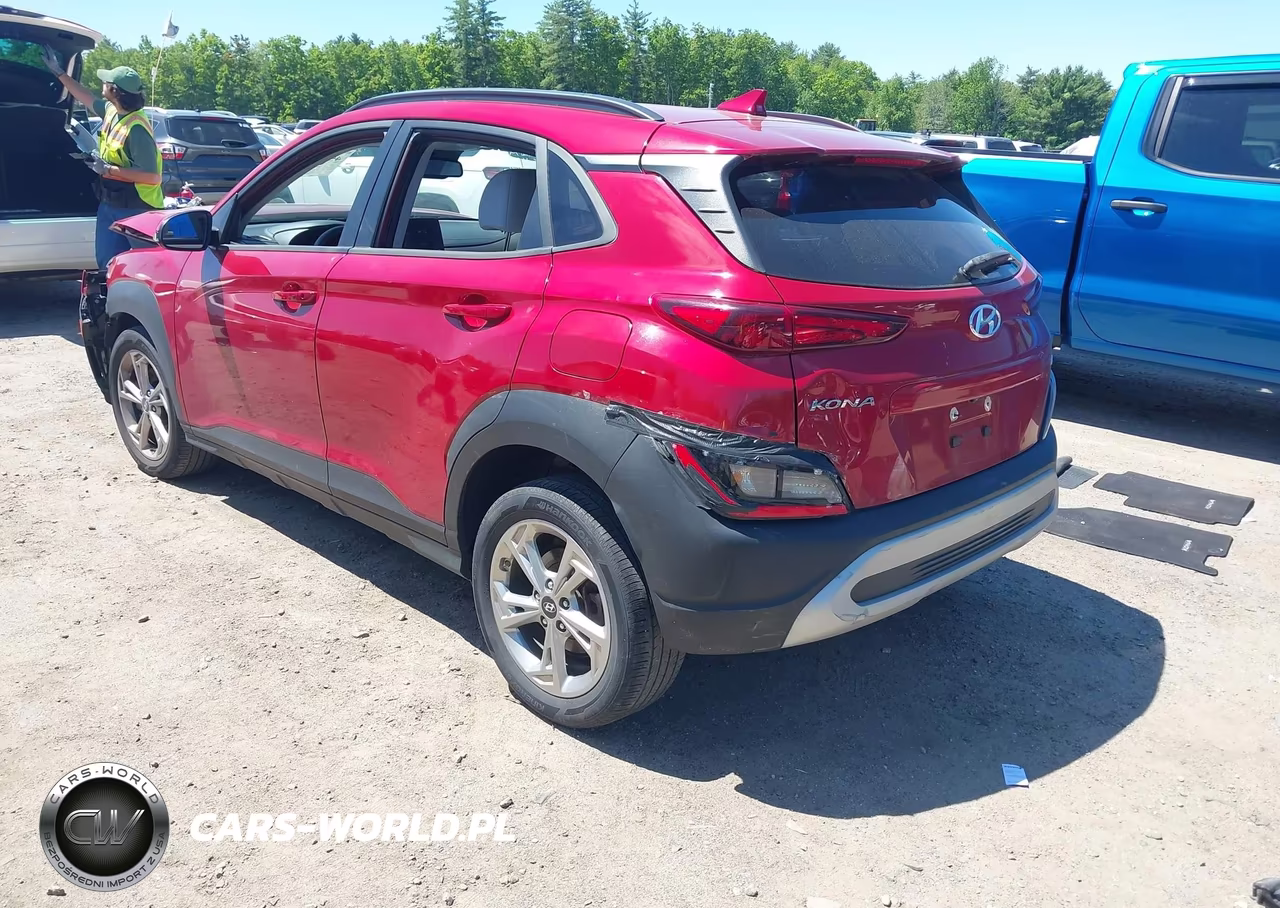 2022 Hyundai Kona Sel VIN:KM8K6CAB1NU762872 - 3