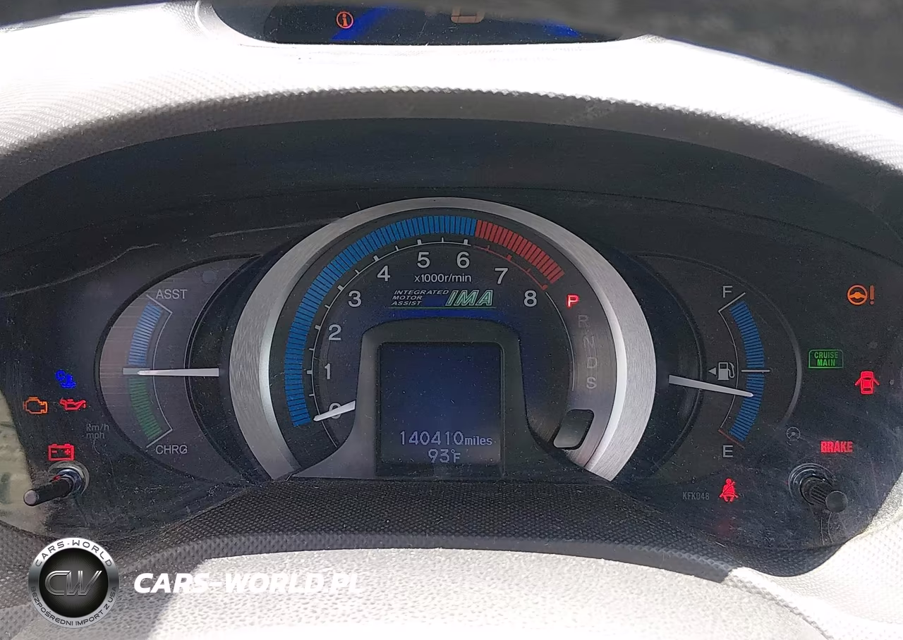 2011 Honda Insight Ex VIN:JHMZE2H70BS010572 - 7
