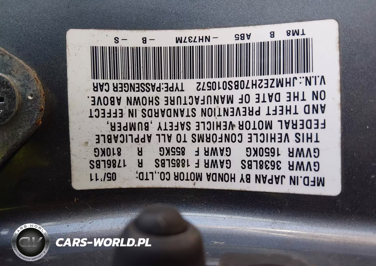 2011 Honda Insight Ex VIN:JHMZE2H70BS010572 - 9