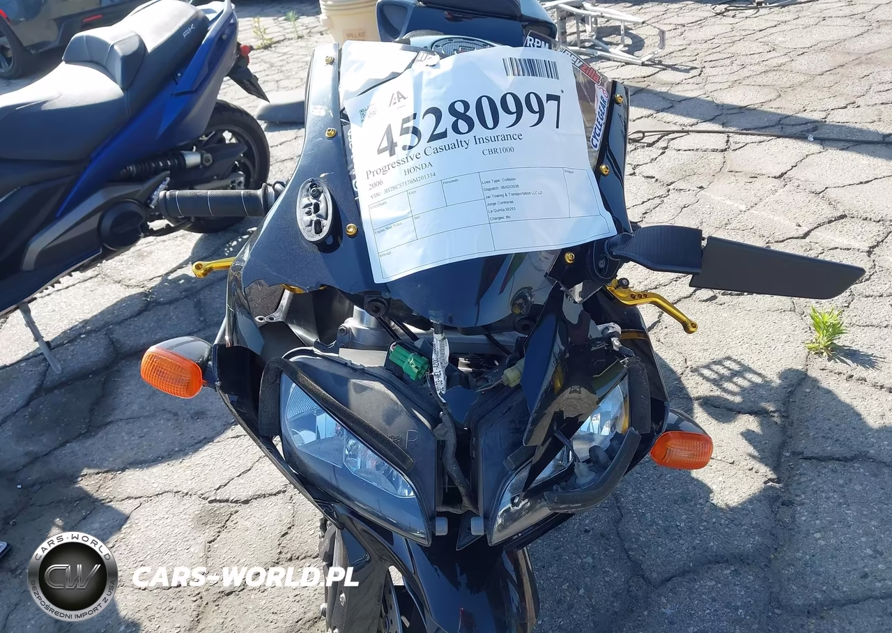 2006 Honda Cbr1000 Rr VIN:JH2SC57176M201334 - 15