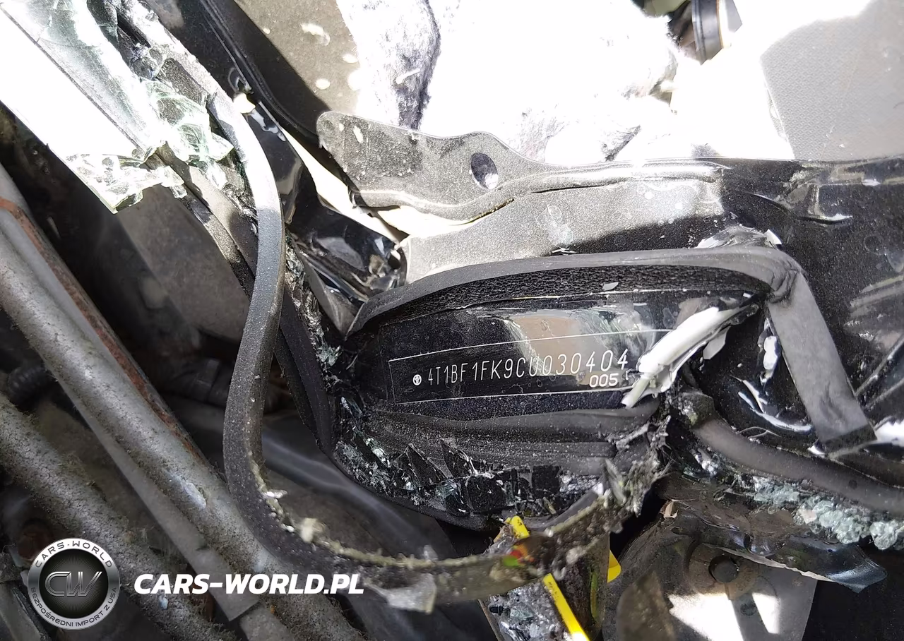 2012 Toyota Camry Se VIN:4T1BF1FK9CU030404 - 9