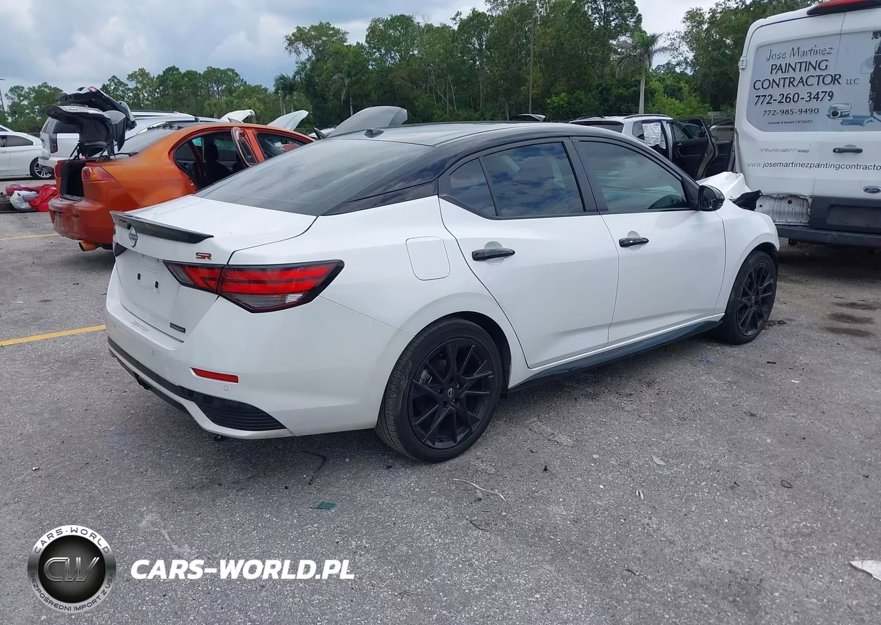2025 Nissan Sentra Sr VIN:3N1AB8DV9SY288762 - 4
