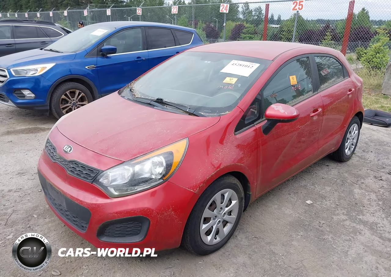 2014 Kia Rio Lx VIN:KNADM5A32E6353756 - 2