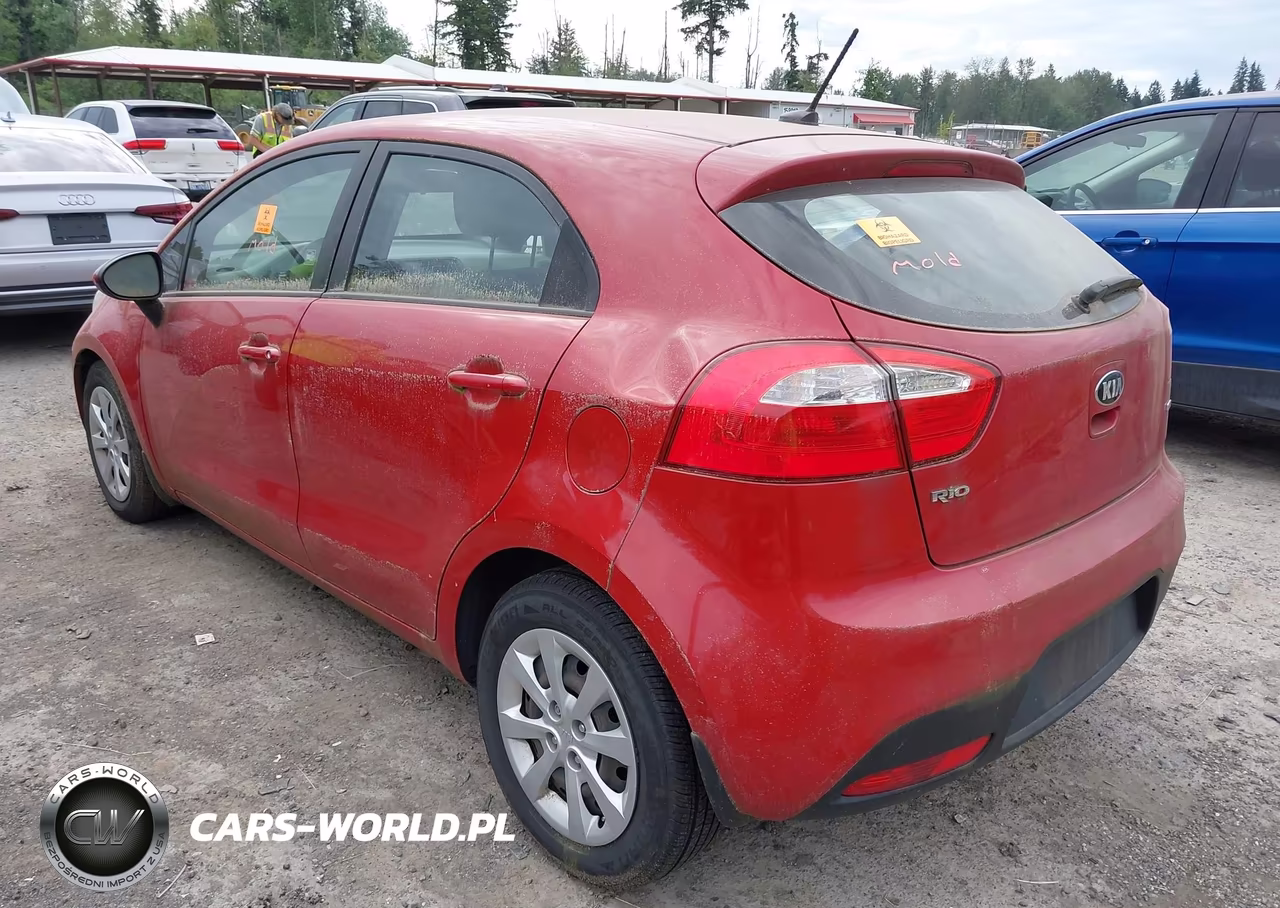 2014 Kia Rio Lx VIN:KNADM5A32E6353756 - 3