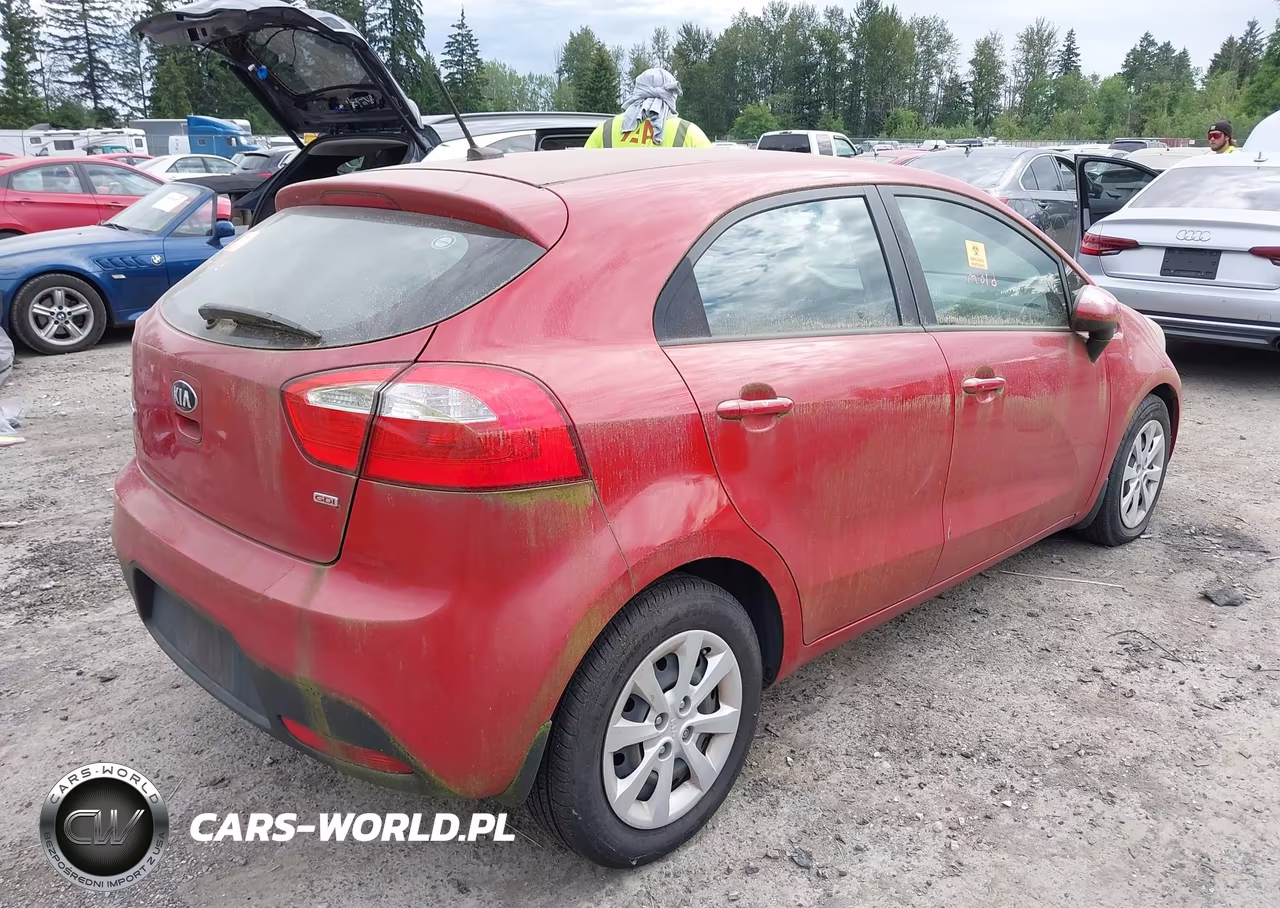 2014 Kia Rio Lx VIN:KNADM5A32E6353756 - 4