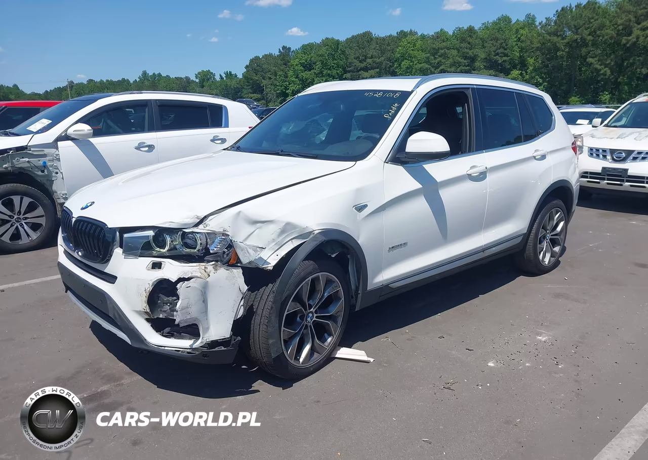 2015 BMW X3 xDrive28I VIN:5UXWX9C59F0D52506 - 2