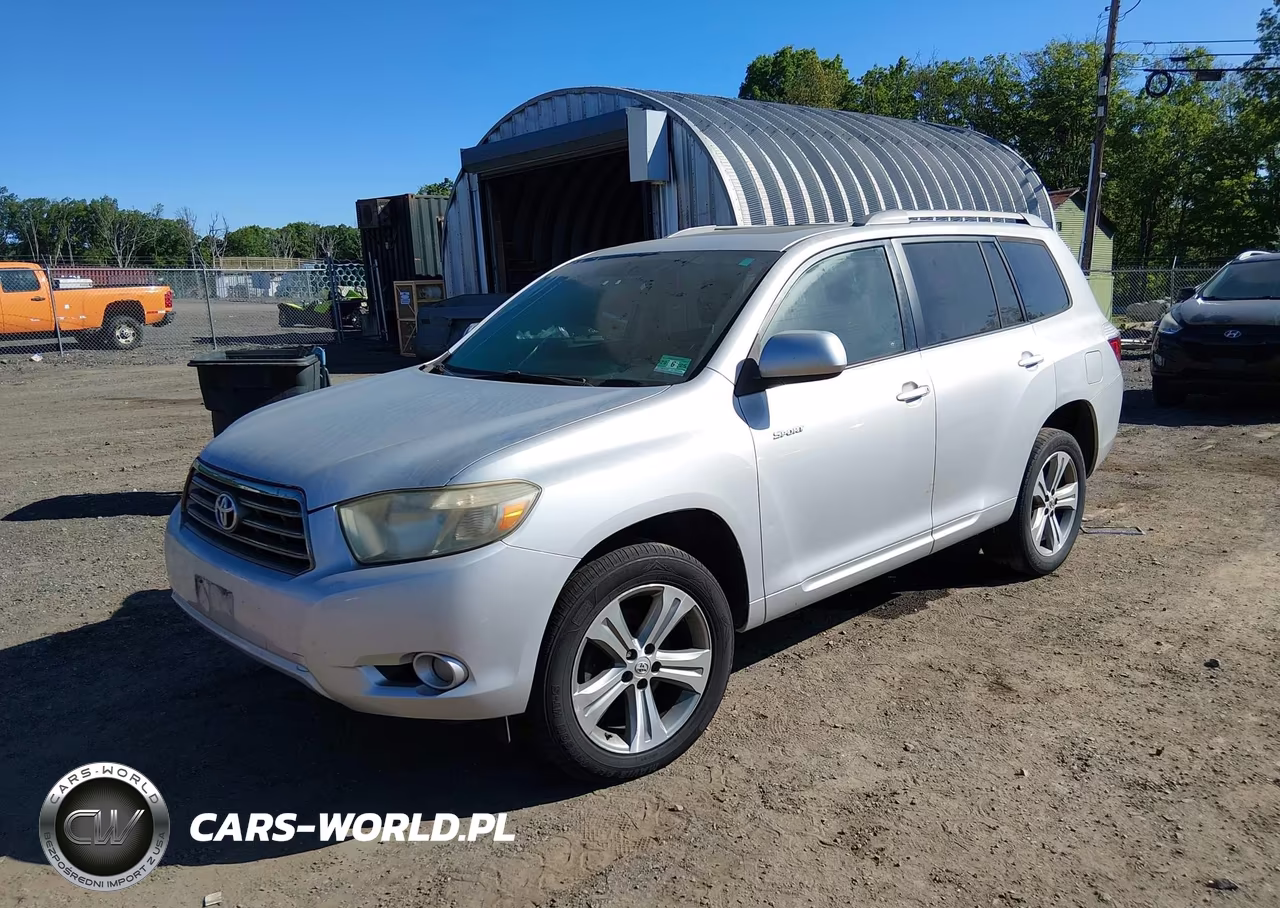 2008 Toyota Highlander Sport VIN:JTEES43A582075638 - 2