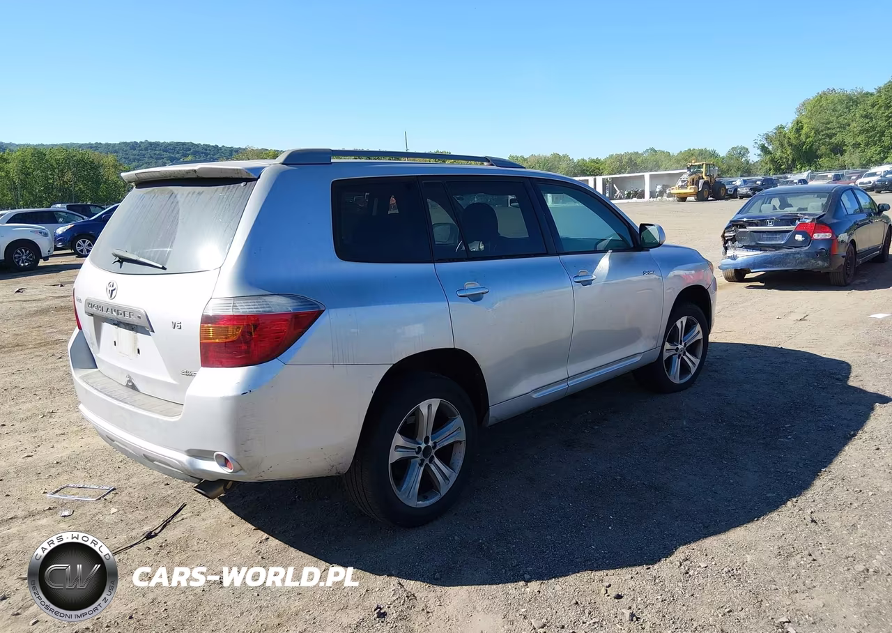 2008 Toyota Highlander Sport VIN:JTEES43A582075638 - 4