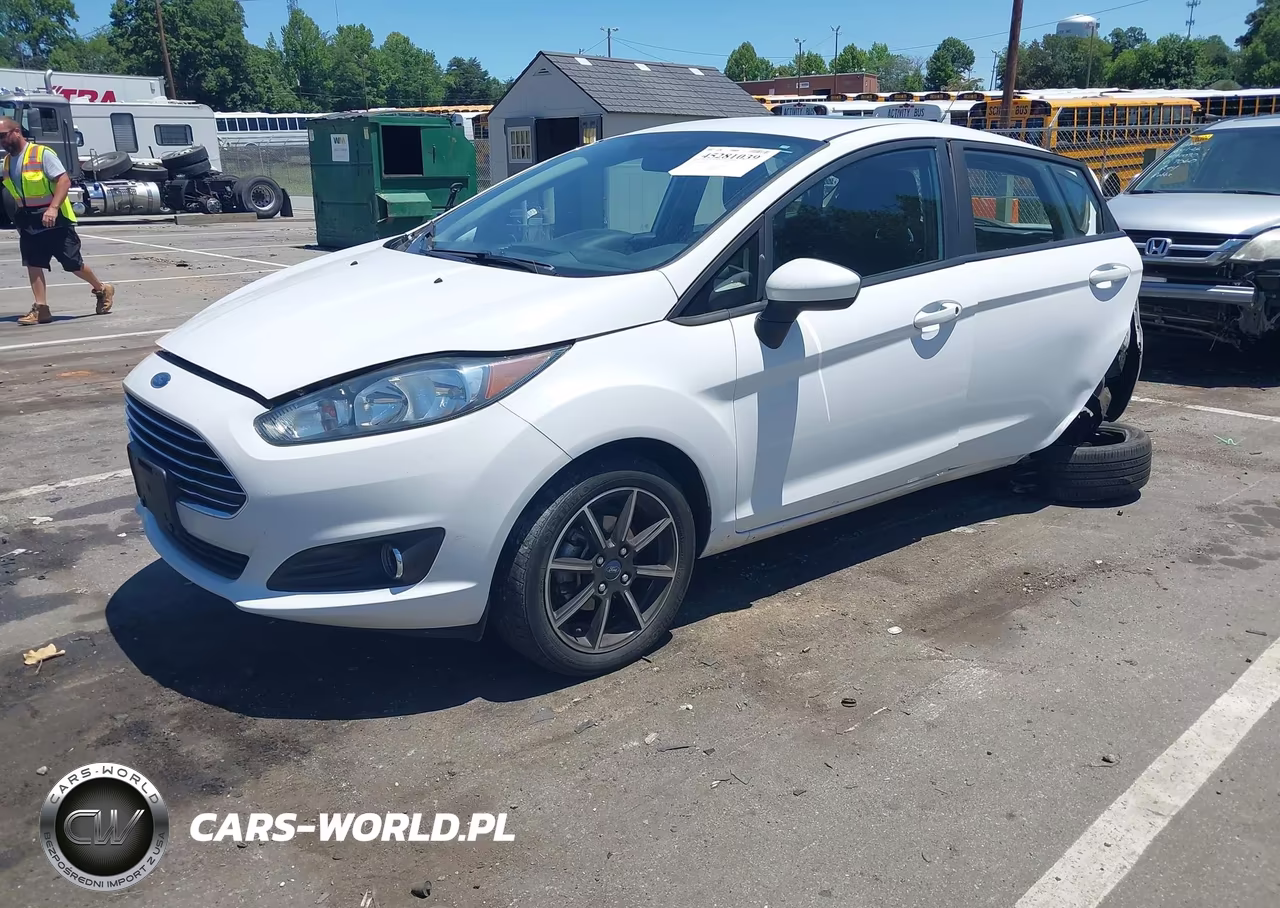 2019 Ford Fiesta Se VIN:3FADP4EJ8KM144407 - 2