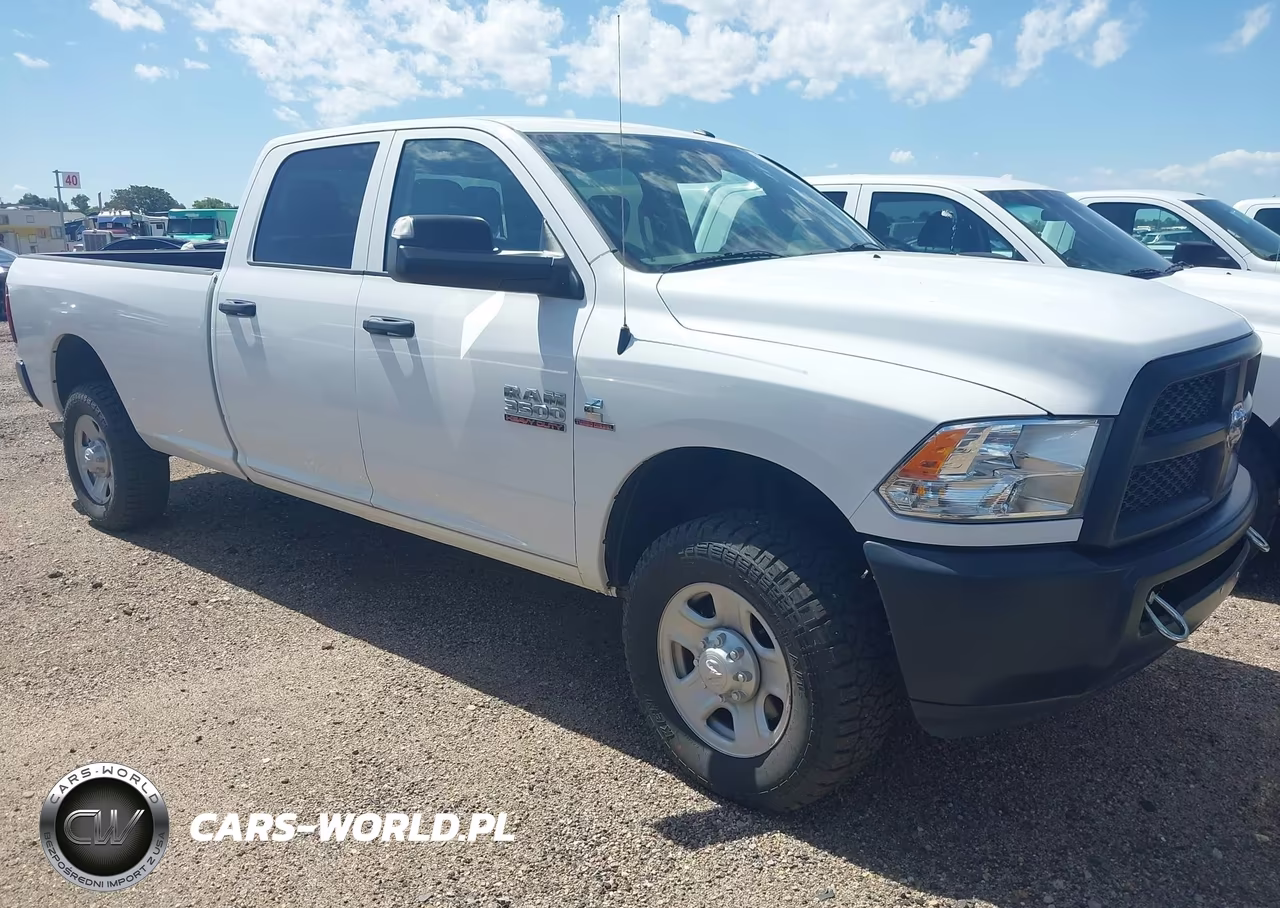 2017 Ram 3500 Tradesman 4X4 8' Box