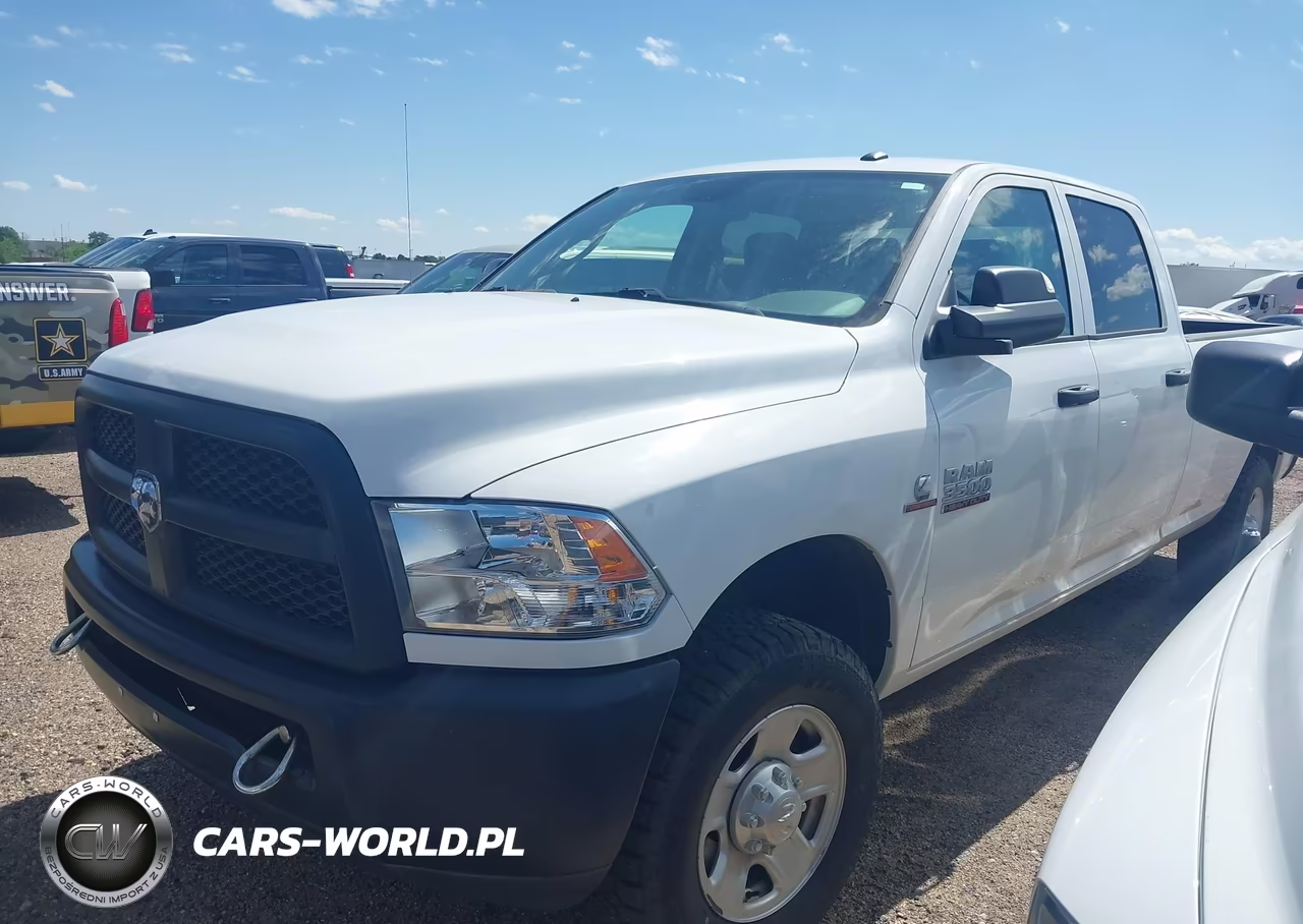 2017 Ram 3500 Tradesman 4X4 8' Box VIN:3C63R3GL1HG712777 - 2