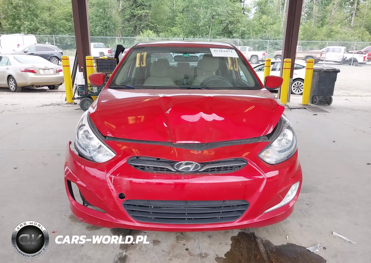 2013 Hyundai Accent Gls VIN:KMHCU4AE0DU299440 - 12