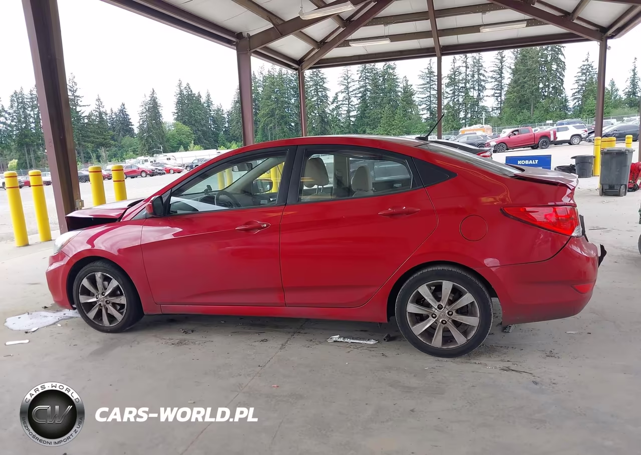2013 Hyundai Accent Gls VIN:KMHCU4AE0DU299440 - 14