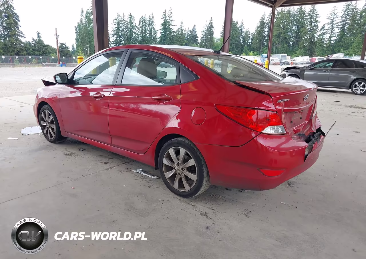 2013 Hyundai Accent Gls VIN:KMHCU4AE0DU299440 - 3