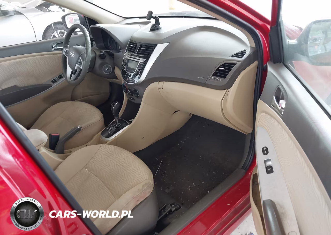 2013 Hyundai Accent Gls VIN:KMHCU4AE0DU299440 - 5