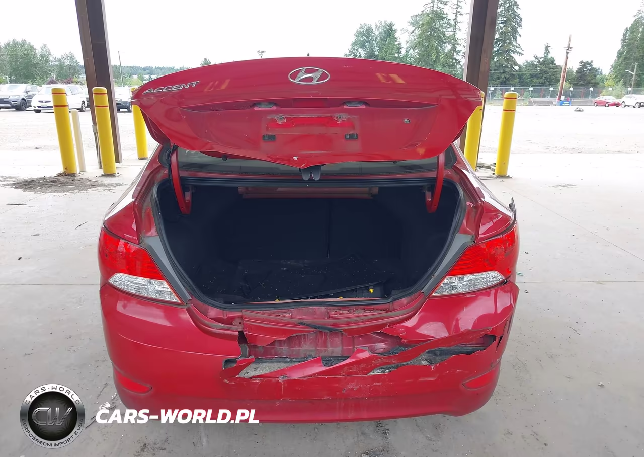 2013 Hyundai Accent Gls VIN:KMHCU4AE0DU299440 - 6