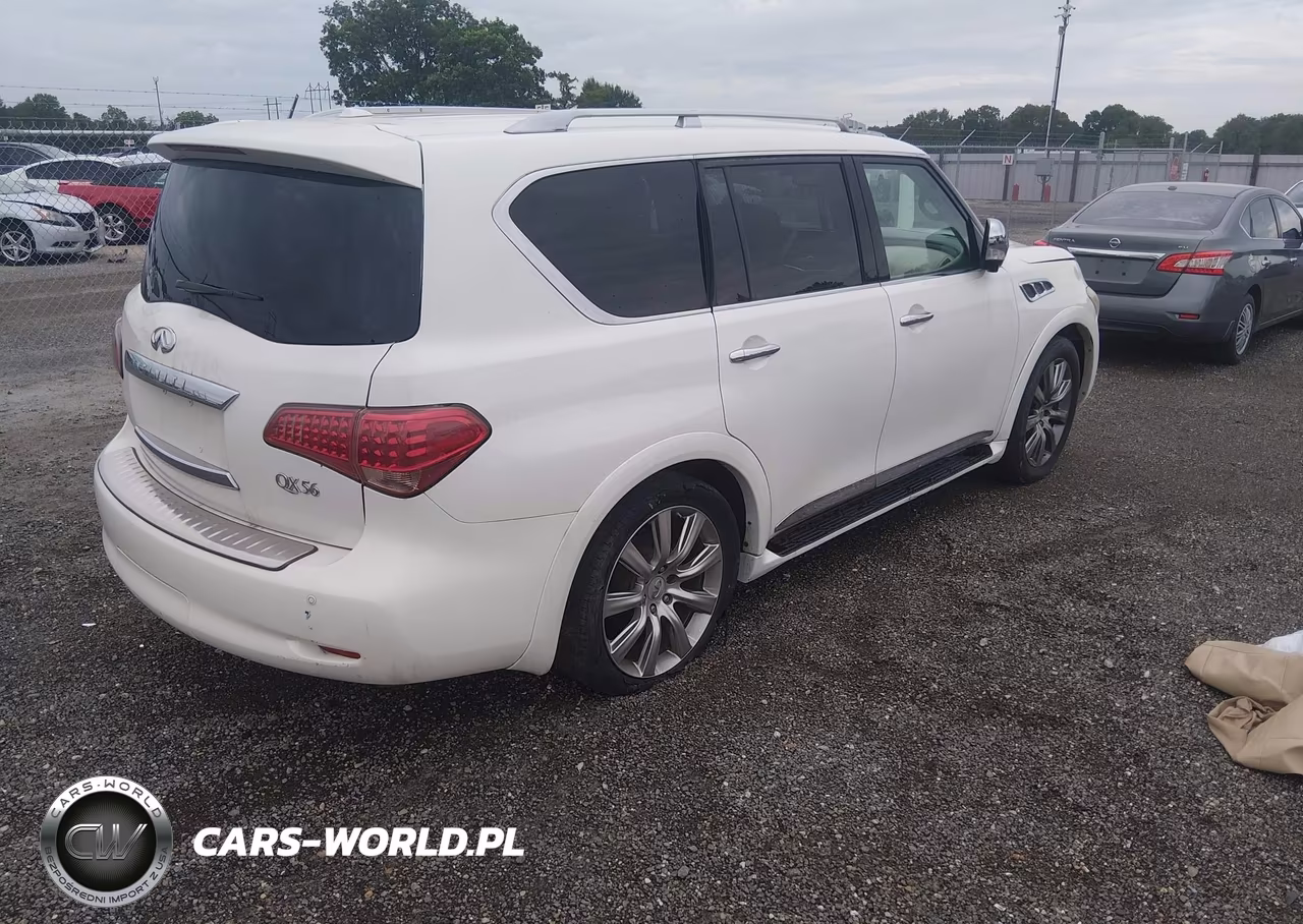 2011 Infiniti Qx56 VIN:JN8AZ2NE4B9000886 - 4