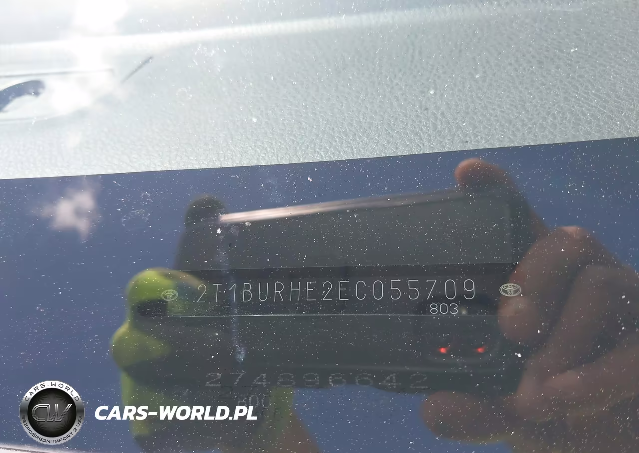 2014 Toyota Corolla S Plus VIN:2T1BURHE2EC055709 - 9
