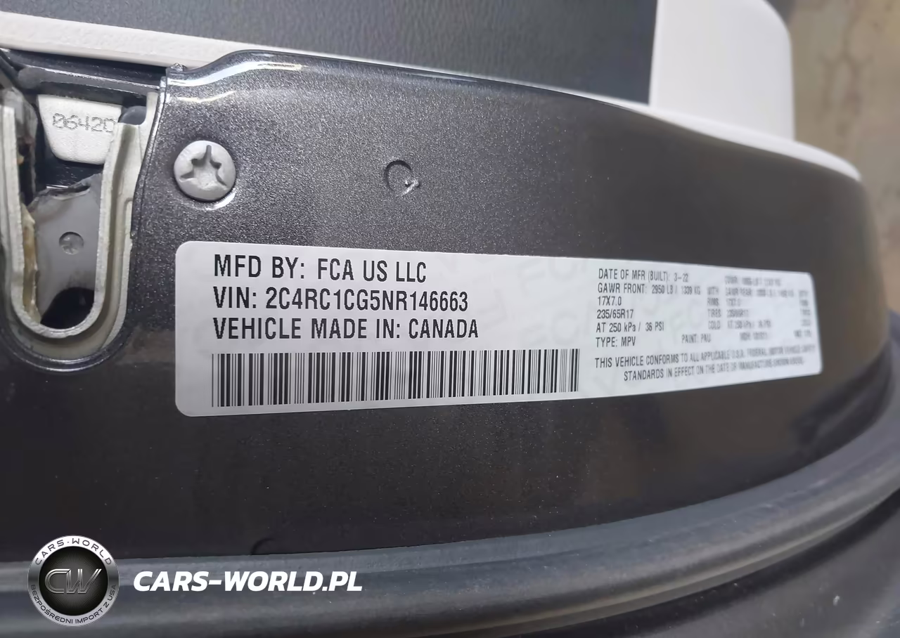2022 Chrysler Voyager Lx VIN:2C4RC1CG5NR146663 - 9