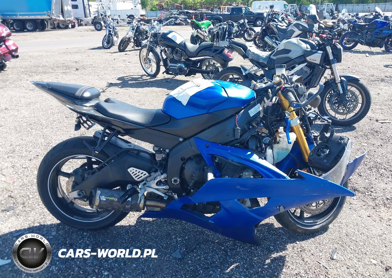 2011 Yamaha Yzfr6 VIN:JYARJ16E7BA022518 - 12