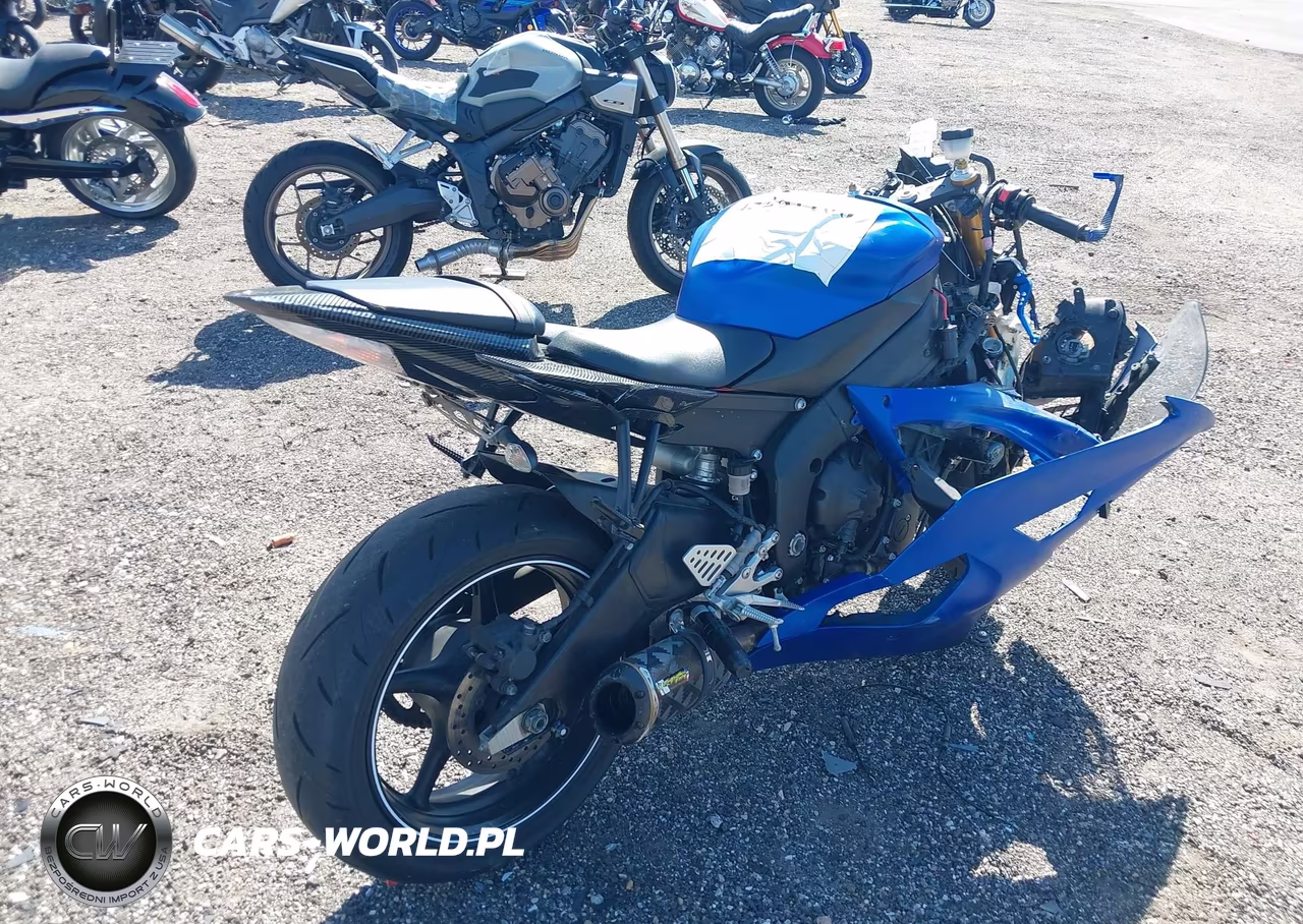 2011 Yamaha Yzfr6 VIN:JYARJ16E7BA022518 - 4
