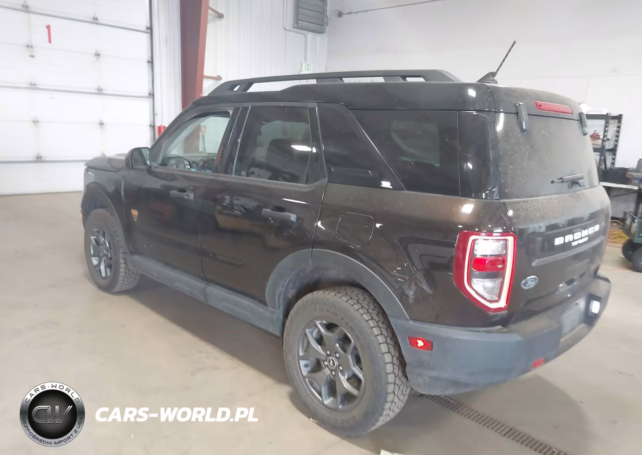 2021 Ford Bronco Sport Badlands VIN:3FMCR9D91MRB17605 - 3