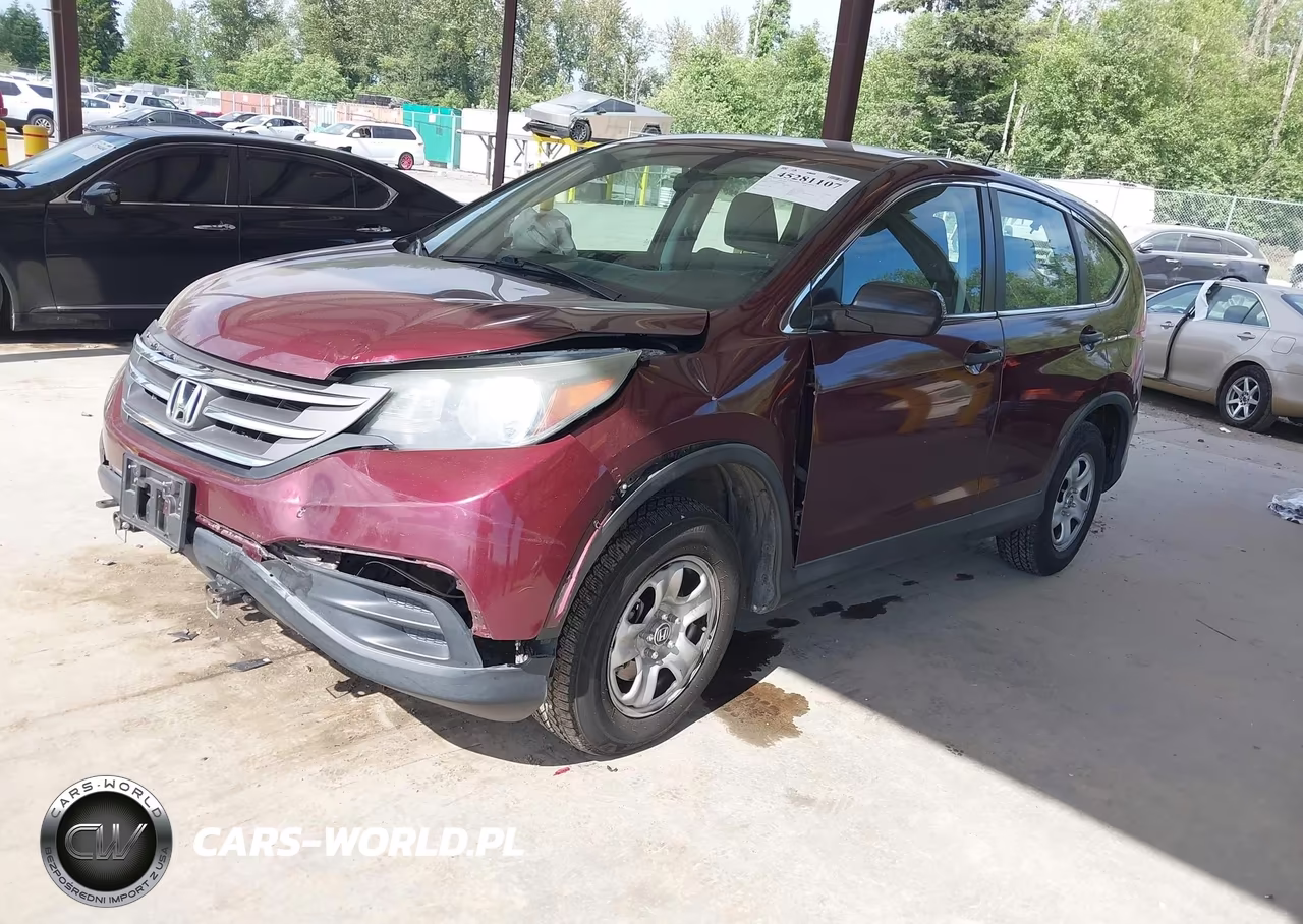 2014 Honda Cr-V Lx VIN:5J6RM4H34EL084843 - 2